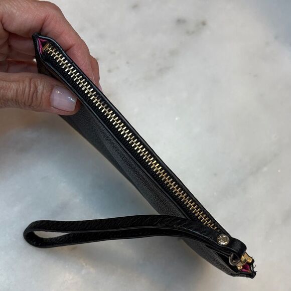 Kate Spade Pebbled Leather Clutch Wristlet - Picture 10 of 14